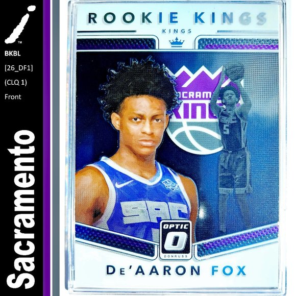 Sacramento Kings (De'Aaron Fox) - BKBL [26_DF1] - Picture 1 of 3